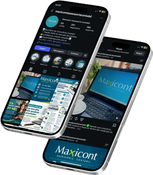 Maxicont no Instagram